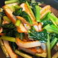 SKY☆LOV's cooksnap of when they made 小松菜とさつま揚げ煮びたし風.
