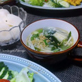かおりかざり's cooksnap of when they made 簡単！えのきとワカメの中華風スープ.