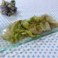 toraちゃん♪'s cooksnap of when they made レタスのオイスターソース炒め.