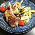 ミヨちゃぶ's cooksnap of when they made ラム肉はフライパンで簡単！ラムチョップ.