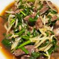 tanasa's cooksnap of when they made ☼臭みなし♪鶏レバにらもやし炒め.