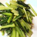 ☆ayami☆26's cooksnap of when they made 小松菜の胡麻炒め★菜飯.