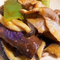 mo____n's cooksnap of when they made 豚肉とピーマンとナスとしめじの簡単炒め.