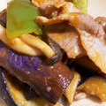 mo____n's cooksnap of when they made 豚肉とピーマンとナスとしめじの簡単炒め.