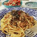 えざまめ's cooksnap of when they made イギリス版！明太子パスタ.