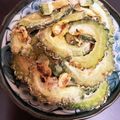 いなぬ's cooksnap of when they made サクサク♪おつまみフライドゴーヤ.