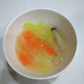 クック3N0VKO☆'s cooksnap of when they made 野菜たっぷりもやしとキャベツの春雨スープ.