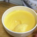 hdrmkonsn's cooksnap of when they made 【卵1個で実験】黄金比のプリン.