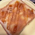 ☆maripei☆'s cooksnap of when they made ✿黒蜜きな粉トースト✿.