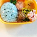 たけまいち's cooksnap of when they made すみっコぐらしキャラ弁とかげとにせつむり.