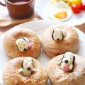 杉山かふん's cooksnap of when they made 30分で完成？不思議パンの全粒粉ベーグル.