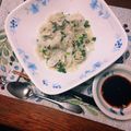 minmo2✳️2's cooksnap of when they made ニラたっぷり♡マヨ水餃子.