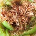 jonthon's cooksnap of when they made 手が止まらない！絶品ヘチマのおひたし.