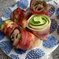 yu🐓's cooksnap of when they made ズッキーニのくるくるベーコン巻き.