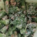 むーーママ's cooksnap of when they made ツルムラサキ簡単マヨ合え〜♪.
