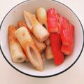 ☆雪矢☆'s cooksnap of when they made カニカマ&竹輪のバター醤油和え.