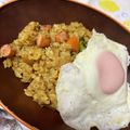 らいらいさん's cooksnap of when they made 残りカレーをリメイク！簡単カレーピラフ.