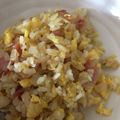FS星's cooksnap of when they made サッポロ一番塩らーめん味の！チャーハン.