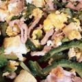 IHクッカー's cooksnap of when they made 簡単失敗なしの苦くないゴーヤチャンプルー.