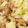 たおるけっとらぶ's cooksnap of when they made 豚コマとキャベツのスタミナ胡麻生姜焼き♪.