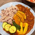 TAIkid's cooksnap of when they made ナスとトマトの無水カレー❤️夏野菜消費に.