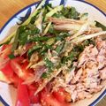 summer813's cooksnap of when they made ツナとトマトのぶっかけそうめん 何食べ.