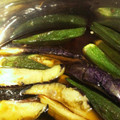まちゃ之助's cooksnap of when they made 茄子とオクラの揚げ浸し♪.