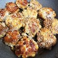 ｲｰﾏﾏ's cooksnap of when they made 厚揚げ入り豚こまボール.