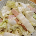 ぱにぱる's cooksnap of when they made 白菜とハムのうまマヨサラダ ＊作り置き＊.