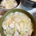 y_u♡'s cooksnap of when they made 鶏肉としめじのかきたまあんかけにゅうめん.