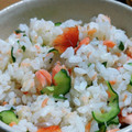 ･☆tae･･･'s cooksnap of when they made 冷めてもおいしい♡鮭きゅうりの混ぜごはん.