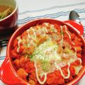 K0nat2u's cooksnap of when they made 簡単トマト缶でパングラタン　.