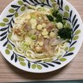 puniＫ's cooksnap of when they made あったまれ～♪懐しスキー場の豚バラうどん.