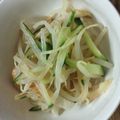 ちいたま５５'s cooksnap of when they made お手軽簡単☆ちくわともやしの和風和え.
