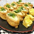 きっかママ's cooksnap of when they made レンジで！甘辛油揚げ⭐︎蕎麦&お稲荷さん.