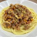 クックYS50's cooksnap of when they made 野菜たっぷり★　ミートソーススパゲティ.