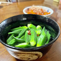Superlittleboo's cooksnap of when they made オクラの白だし漬け.