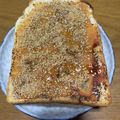 クックchitann's cooksnap of when they made ごま味噌蜂蜜トースト.