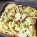 aiaiiwashi's cooksnap of when they made *アボカドエッグチーズのホットサンド*.
