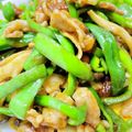U☆kaoru's cooksnap of when they made ピーマンと豚肉だけの青椒肉絲風炒め.