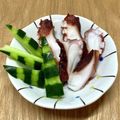 にきけん's cooksnap of when they made 簡単☘️ピーラーできゅうりの飾り切り.