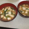 きらり流れ星's cooksnap of when they made シンプルが美味しい・豆腐とネギの味噌汁♪.