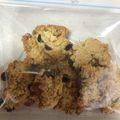 kojiayako's cooksnap of when they made ナッツとレーズンのオートミールクッキー.
