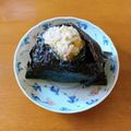 柊＿＿'s cooksnap of when they made お弁当に♪混ぜ込みおにぎり☺お好み焼き味.