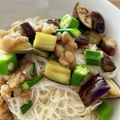 まきのすけ☆彡's cooksnap of when they made うどんや素麺に！揚げ玉なす.