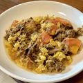 まなポコ's cooksnap of when they made わが家の定番！牛肉とトマトのたまご炒め.