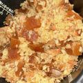 crystaI's cooksnap of when they made リメイク！大根の煮物で炊き込みご飯.