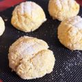 華レポ＊'s cooksnap of when they made しっとり生おからのケーキ風メロンパン.