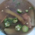 のののんき's cooksnap of when they made ナスとベーコンのとろりんスープ.