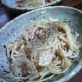 あいぱらりん's cooksnap of when they made なんちゃってカルボナーラ.